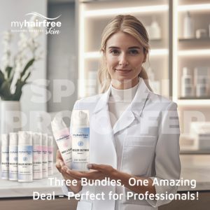 STAY HAIRFREE Enzym-DUO, 3x60ml Bundle: