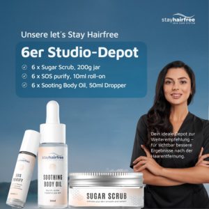 STAY HAIRFREE - 6er STUDIO-DEPOT