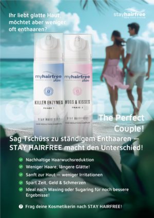Poster STAY HAIRFREE – The Perfect Couple