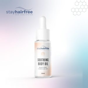 STAY HAIRFREE - SOOTHING BODY OIL, 50ml dropper