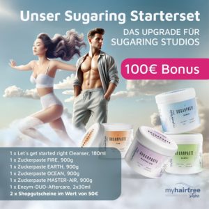 Sugaring Upgrade inkl. 100€ Bonus (6 Produkte)