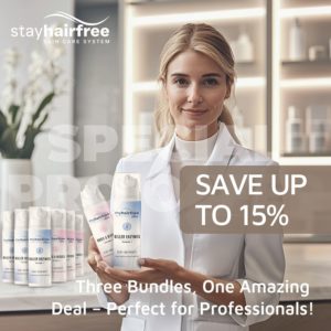 STAY HAIRFREE Enzym-DUO Profi-Bundle, 180 ml