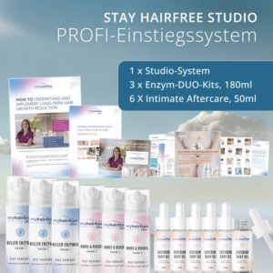STAY HAIRFREE PROFI-Einstiegssystem