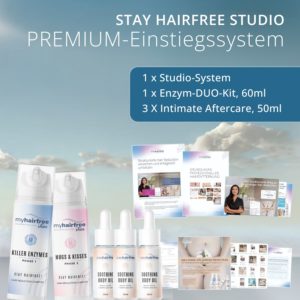 STAY HAIRFREE PREMIUM-Einstiegssystem