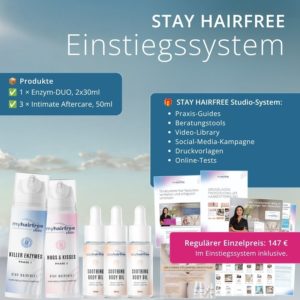 STAY HAIRFREE EINSTIEGSSYSTEM
